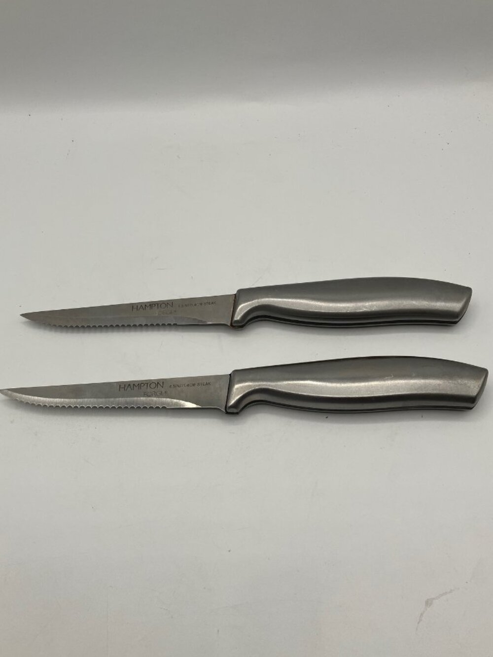 Hampton Forge Steak Knives Set of Two Kobe Superior Stainless Steel
